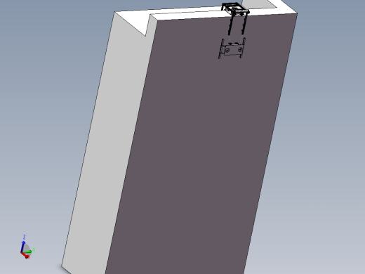 高楼清洗机器3d图纸 高空自动擦洗机器人SW设计