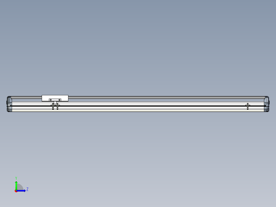 Toyo东佑达直线模组-ETH17-1100-M-組合左视图