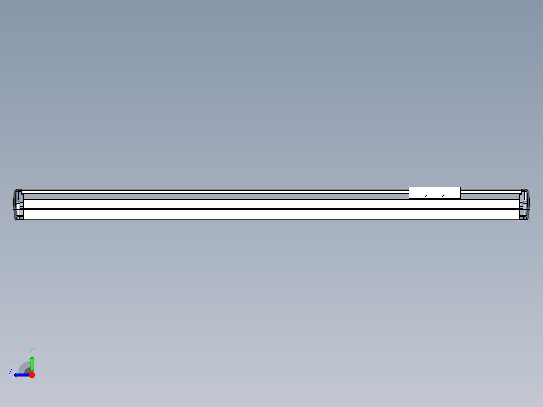 Toyo东佑达直线模组-ETH17-1100-M-組合右视图