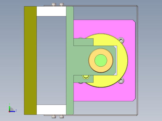 双跨转子试验台左视缩略图