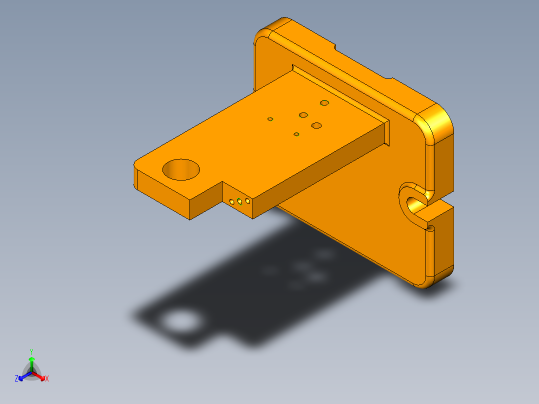 拨叉铣槽夹具（CAD图+CATIA三维+说明书）正等轴测图