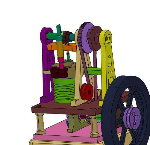 四冲程循环内燃机缩略图