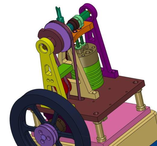 四冲程循环内燃机缩略图