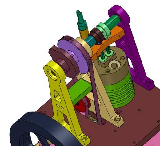 四冲程循环内燃机缩略图