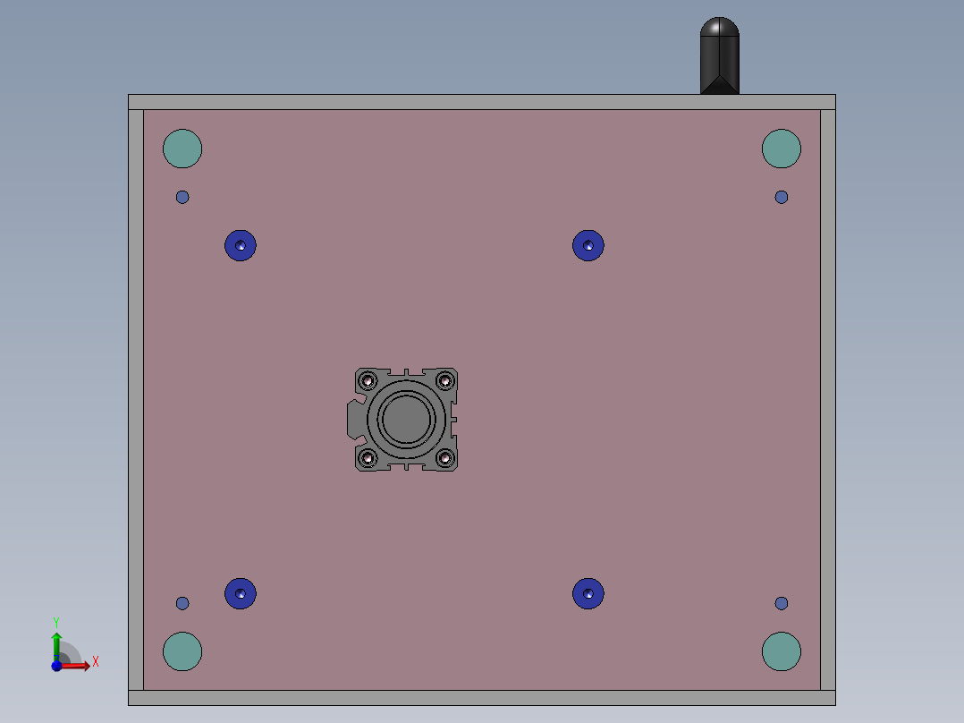 巴西款打高压夹具整机装配前视图