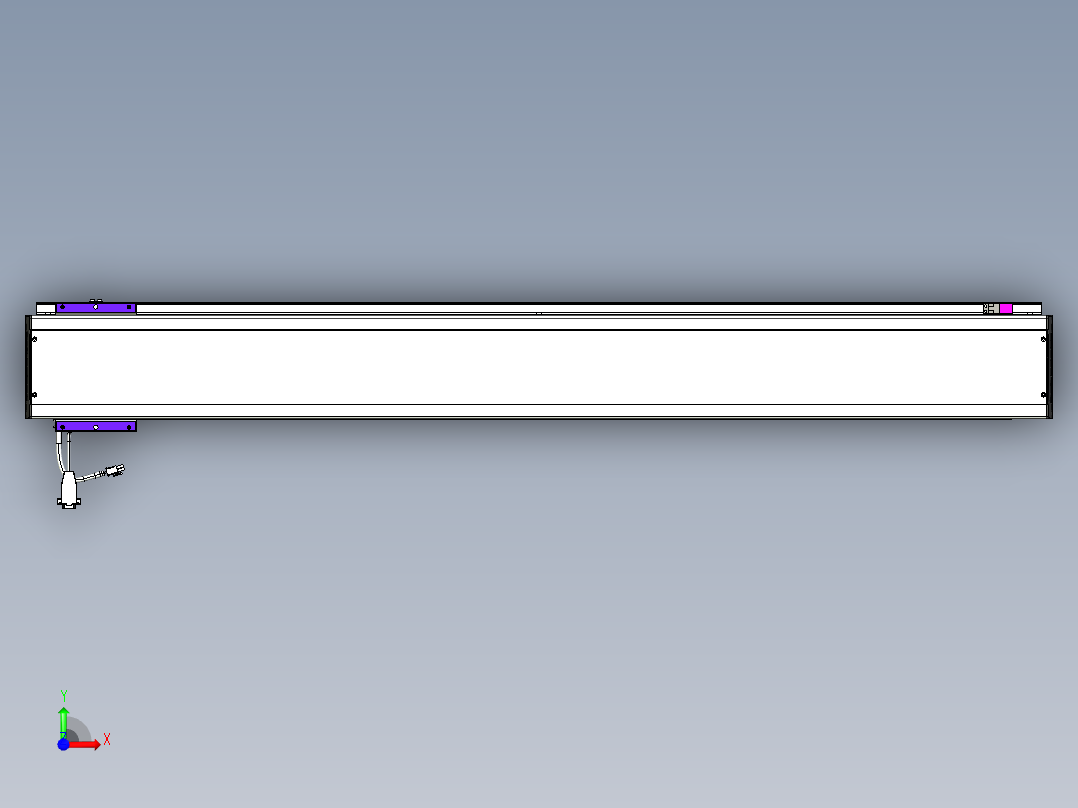 威洛博VL系列3d模型模组VL14S1Y-S1200前视图