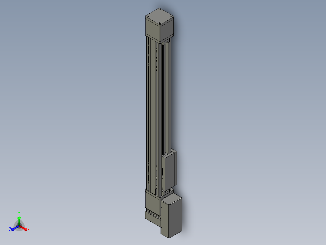 欧规系列-GB8-L96-S600-BR-P40-MS3主视图