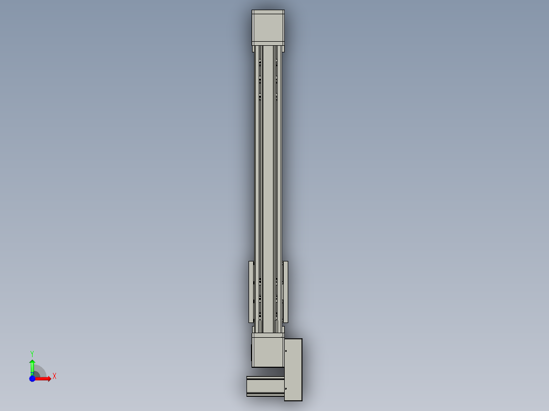 欧规系列-GB8-L96-S600-BR-P40-MS3前视图