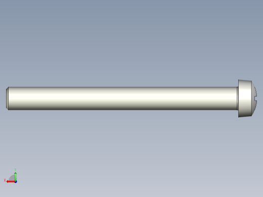 Cross_recessed_head-M8-80-50-6.4-13-8.stp螺钉-后视缩略图