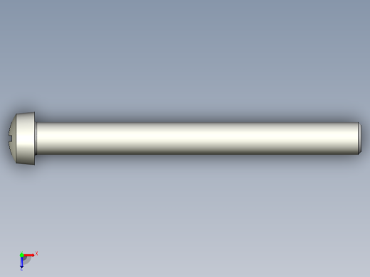 Cross_recessed_head-M8-80-50-6.4-13-8.stp螺钉-俯视缩略图