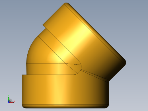 threaded elbow--45deg前视缩略图