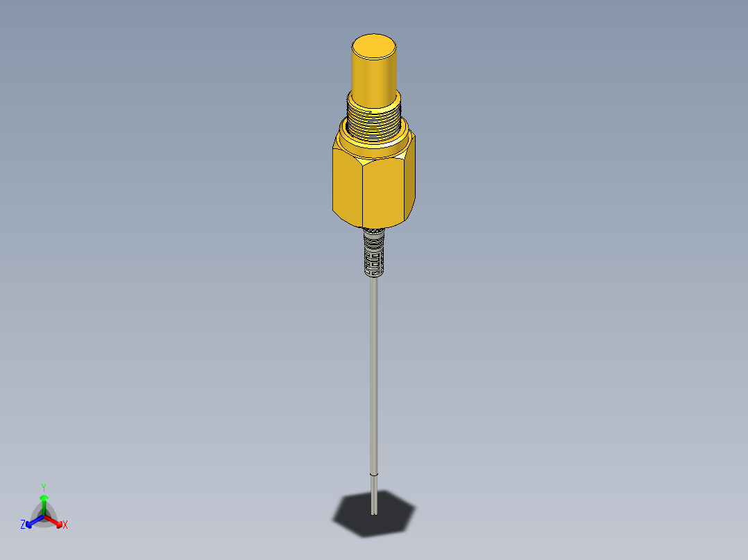接近传感器CSW-FL_C1_3D主视图