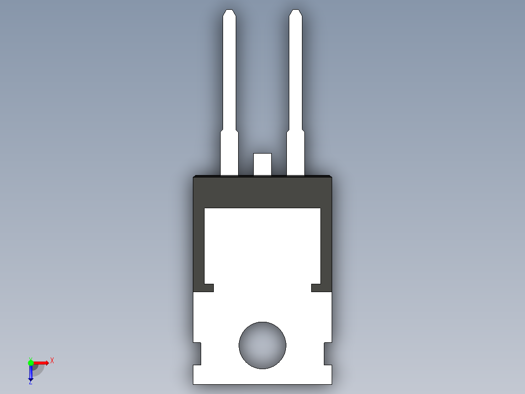 TO-220AC-FairA俯视图
