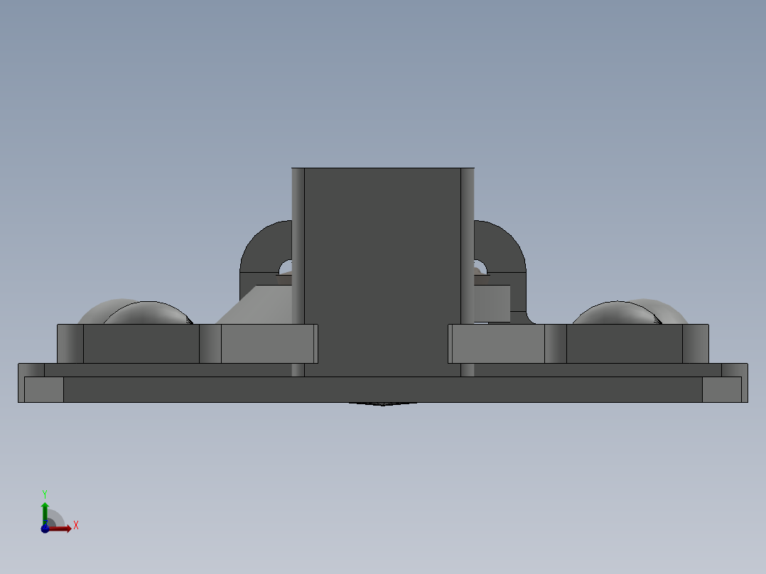家具鳄鱼机构前视图