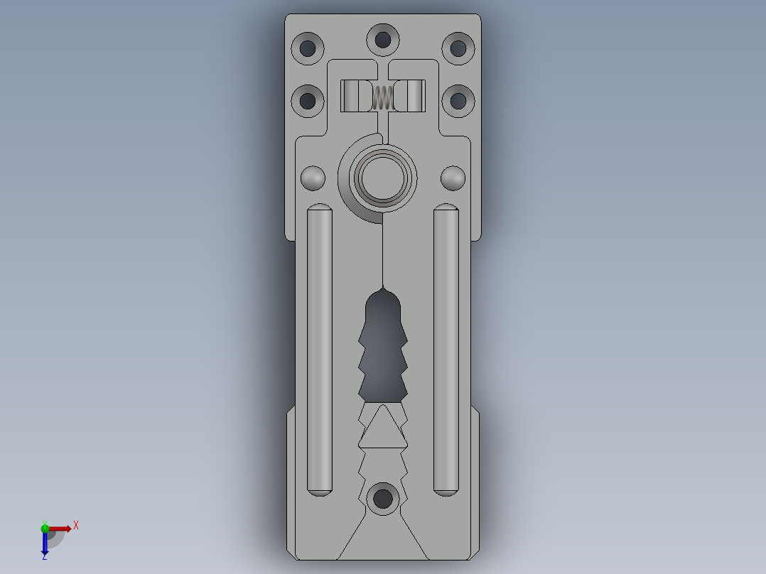 家具鳄鱼机构俯视图