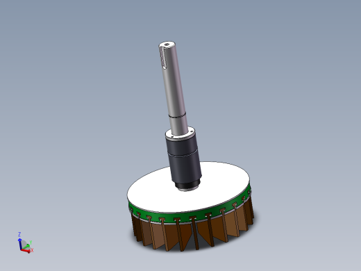 毛刷曲面轮装配==710065==25