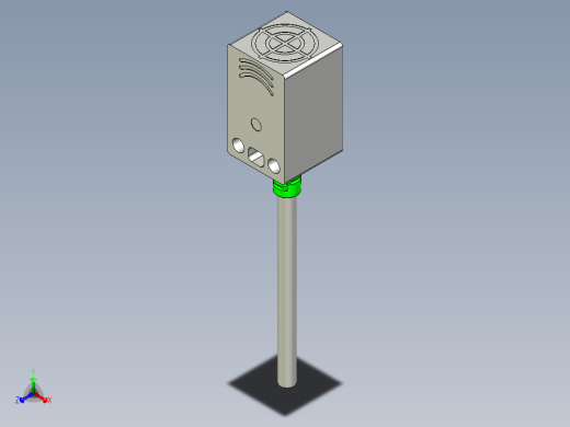 接近传感器TL18-Q_3D_A1正等轴测缩略图