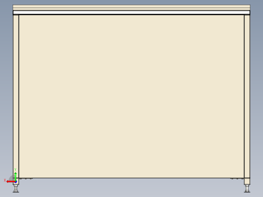 金属板厨柜后视缩略图