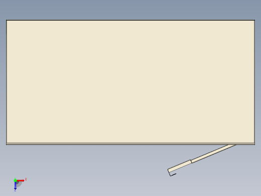 金属板厨柜俯视缩略图