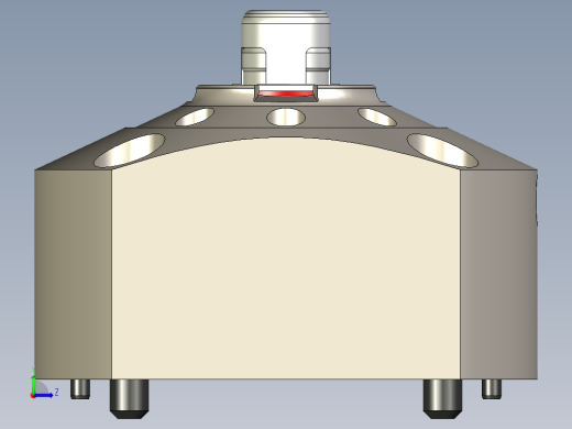 KOSMEKSFA3000-G0A-140多系列多零件图纸模型多系列多零件图纸模型左视缩略图