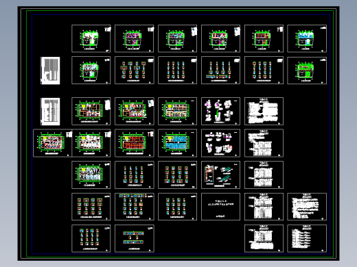 某CDC净化空调图纸