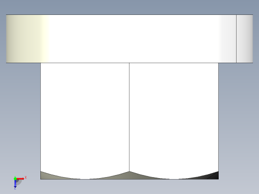 螺帽2308-3D多系列多零件图纸模型俯视缩略图