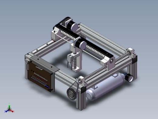 台面轴承正等轴测缩略图