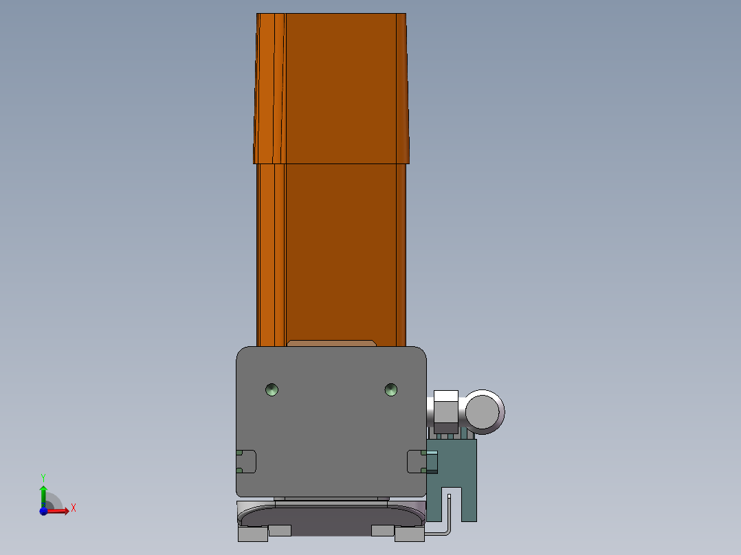 MCB同步带全封闭MCB5-BM-M100W 前视图