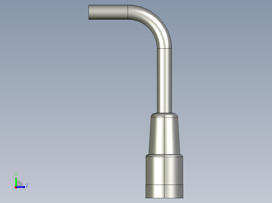 基恩士SJ-F300_connector_kc图纸模型左视图