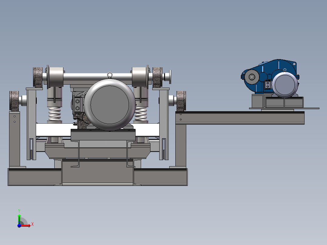 混凝土振动台sw16可编辑前视图
