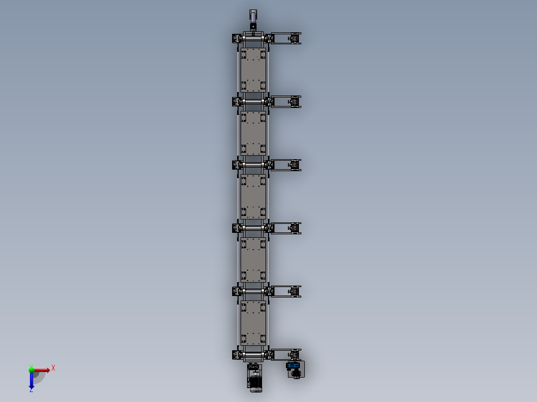 混凝土振动台sw16可编辑俯视图