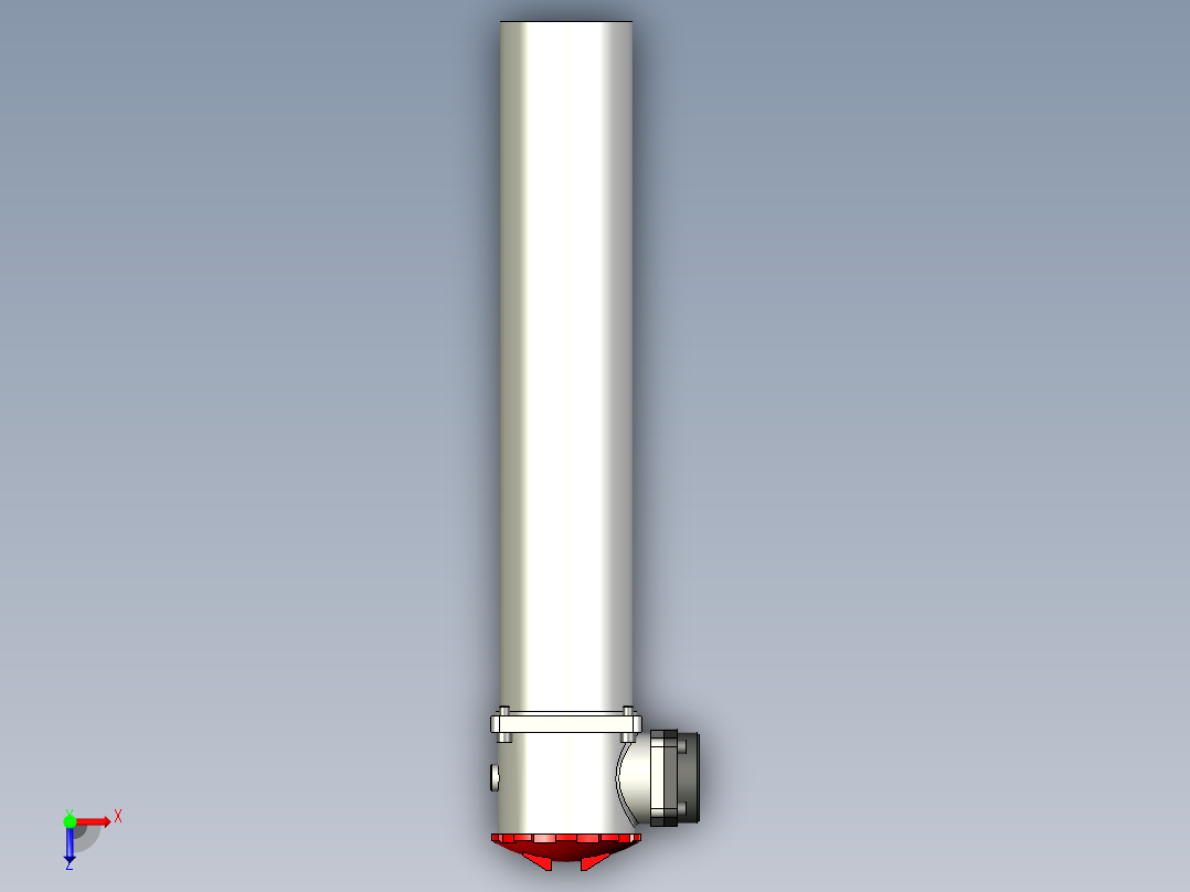 10个型号RFA25-1000回油过滤器俯视图