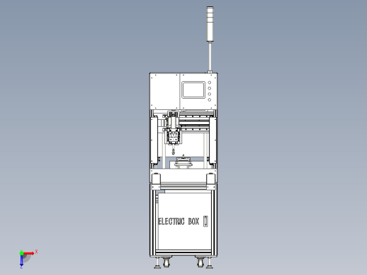 马达外壳锁螺丝机俯视缩略图