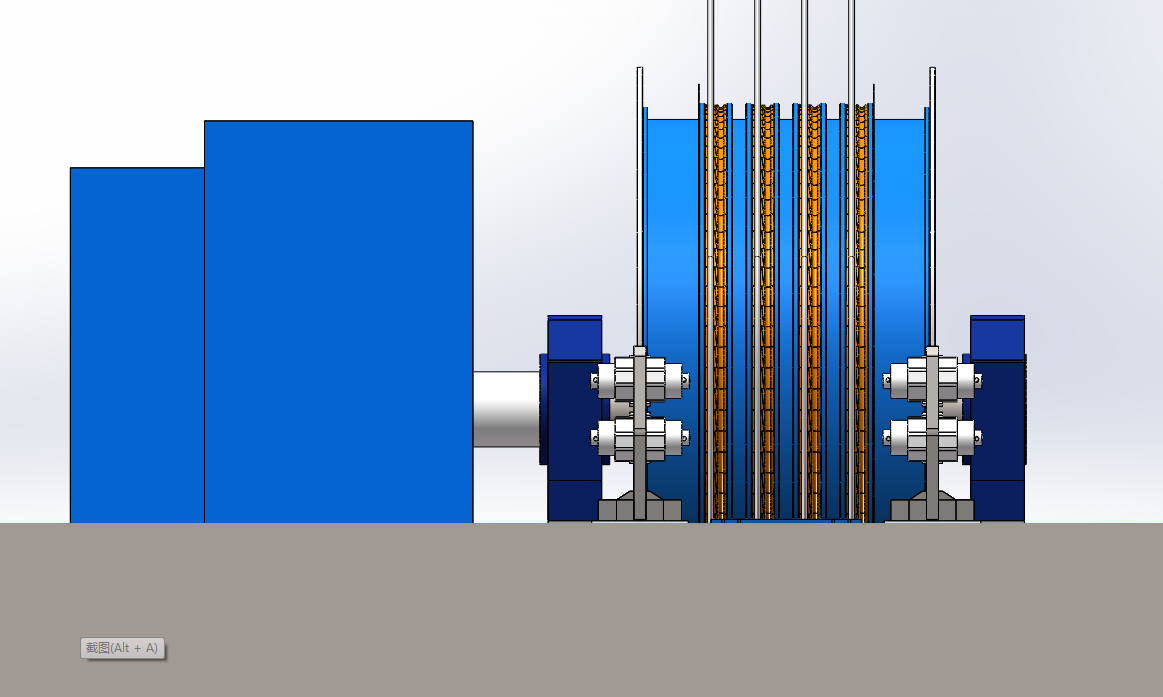 国外进口品牌各种规格多绳摩擦式提升机--JKMD-4.5×4III 提升机（国外品牌） 1221616--50