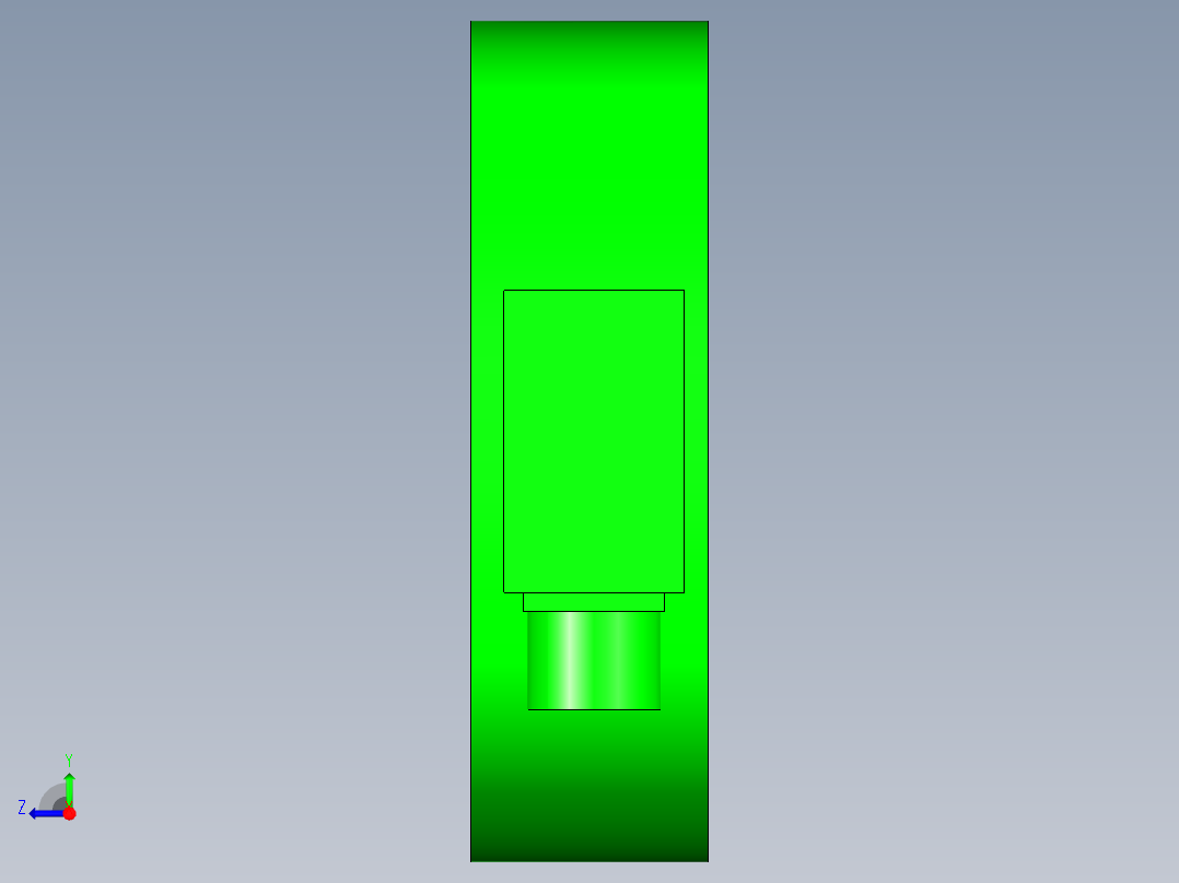 霍尼韦尔称重传感器 41e右视图