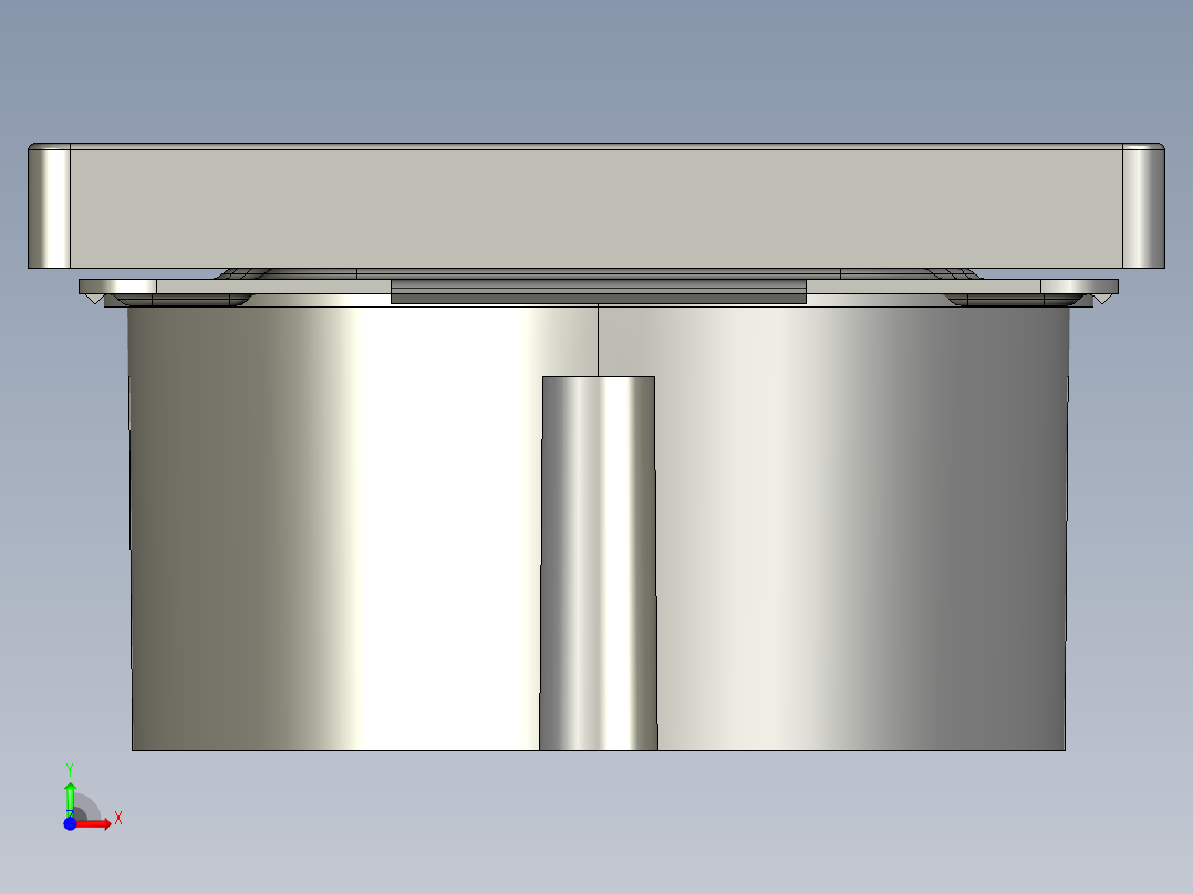 墙壁插座欧盟前视图