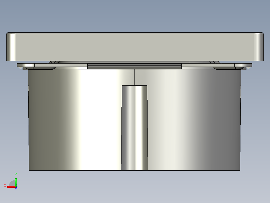 墙壁插座欧盟后视图