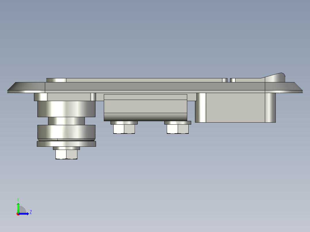 2-2-下-怡合达平面锁XAT82_A1101102812512199A5599-0213-0425-0505-05108893A2S3553左视图