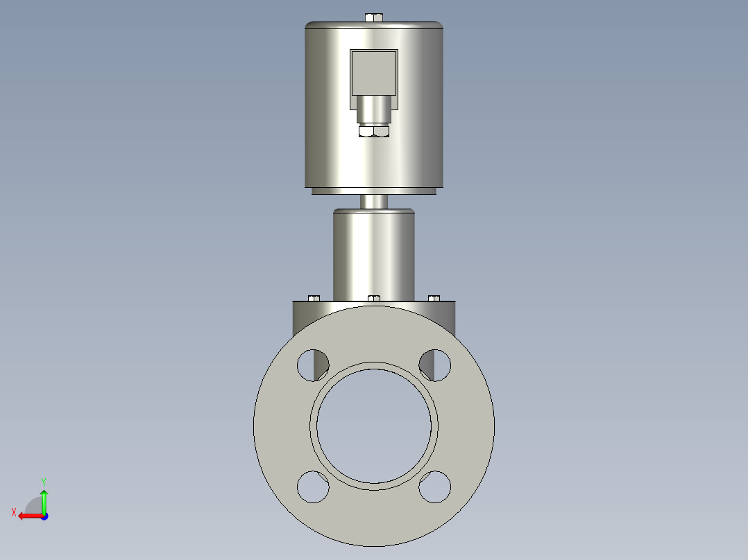 备份属于ZCZP型蒸汽电磁阀ZCZP-16-F-K后视图