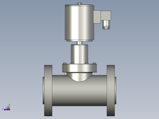 备份属于ZCZP型蒸汽电磁阀ZCZP-16-F-K右视缩略图
