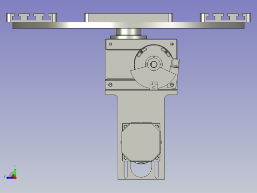 转盘的组件右视缩略图