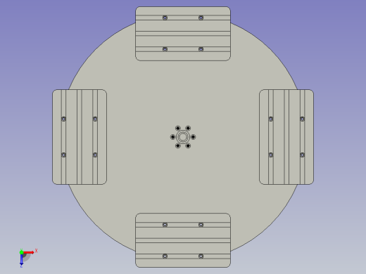转盘的组件俯视缩略图