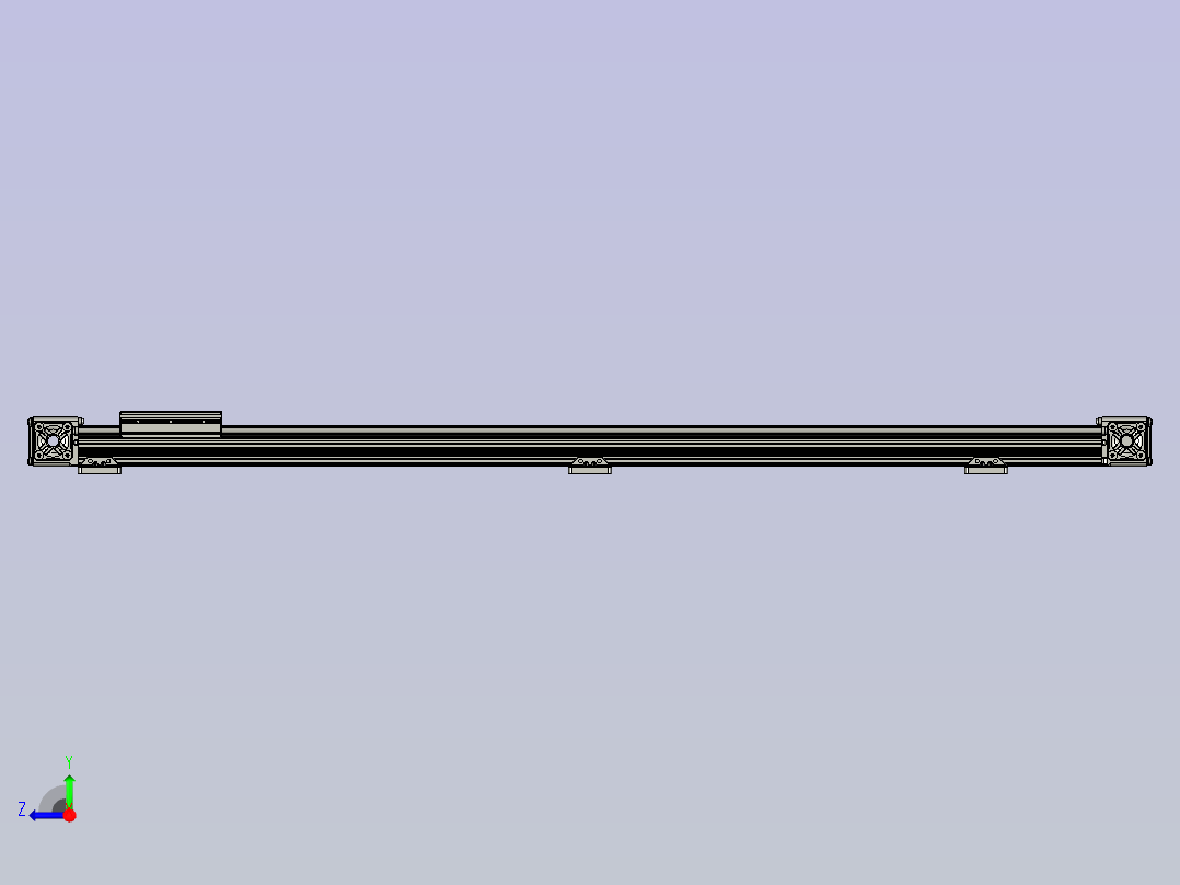 LXYC-BOSSMJ50-型材1305mm输送右视图