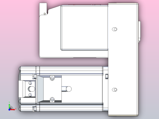 皮带直线轴半封闭可选导轨TPA-HNB-120D-110-L150-RP-Y-P40-N3前视缩略图