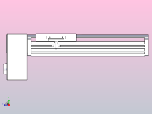 皮带直线轴半封闭可选导轨TPA-HNB-120D-110-L150-RP-Y-P40-N3右视缩略图