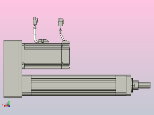 轻载电动缸TPA-ESR50-1610C-L150-MR-FA-W-P75-C3后视缩略图