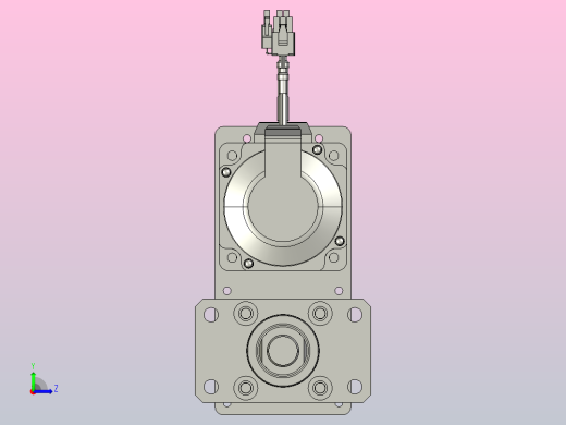 轻载电动缸TPA-ESR50-1610C-L150-MR-FA-W-P75-C3左视缩略图