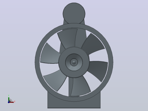 JAFF-S隧道式轴流风机[JAFF-S-5.6Ⅰ-]前视缩略图
