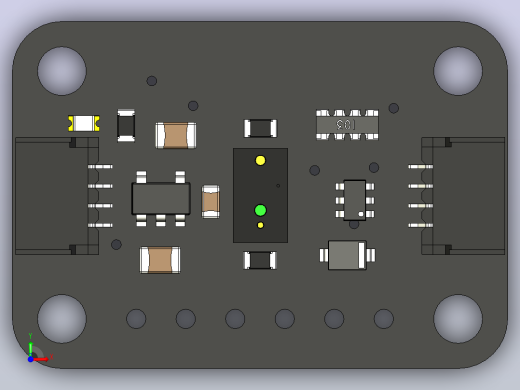 adafruit vl6180 tof传感器stemma qt 11前视缩略图