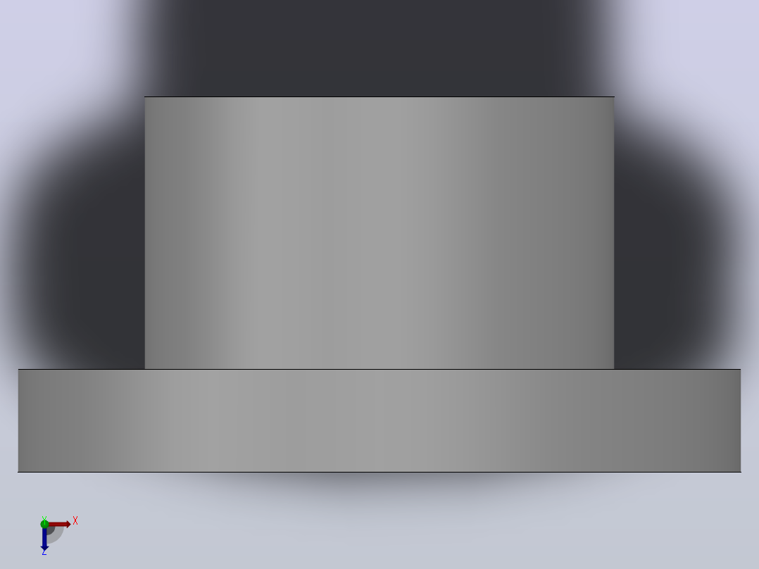 带挡圈双轴承L尺寸指定型轴承座组件_BRDLDF-6905-2Z-40-B俯视图
